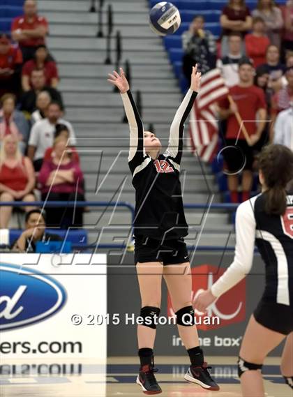 Thumbnail 1 in Upland Christian Academy vs. Santa Clarita Christian (CIF-SS D5AA Final) photogallery.