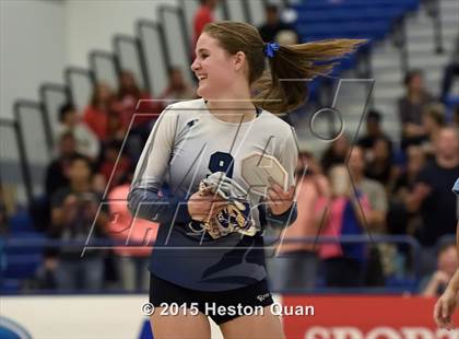 Thumbnail 3 in Upland Christian Academy vs. Santa Clarita Christian (CIF-SS D5AA Final) photogallery.