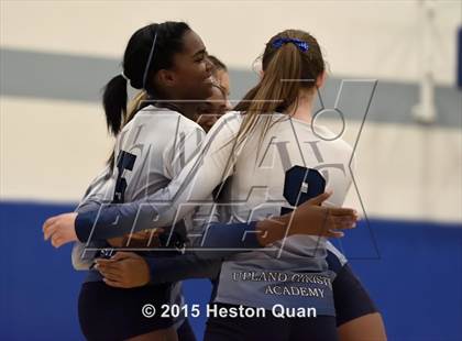 Thumbnail 1 in Upland Christian Academy vs. Santa Clarita Christian (CIF-SS D5AA Final) photogallery.