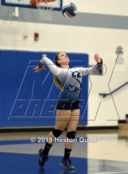 Thumbnail 1 in Upland Christian Academy vs. Santa Clarita Christian (CIF-SS D5AA Final) photogallery.