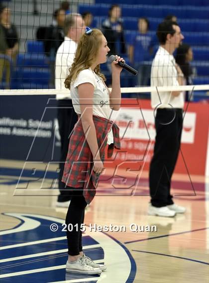 Thumbnail 2 in Upland Christian Academy vs. Santa Clarita Christian (CIF-SS D5AA Final) photogallery.