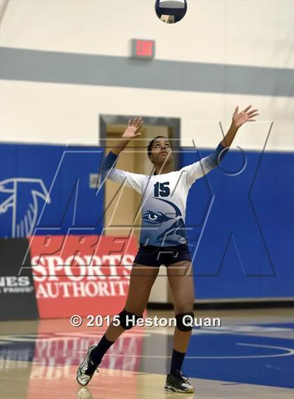 Thumbnail 3 in Upland Christian Academy vs. Santa Clarita Christian (CIF-SS D5AA Final) photogallery.