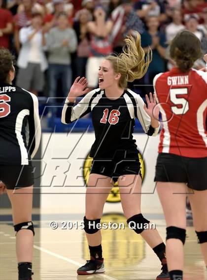 Thumbnail 1 in Upland Christian Academy vs. Santa Clarita Christian (CIF-SS D5AA Final) photogallery.