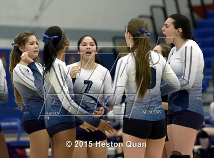 Thumbnail 3 in Upland Christian Academy vs. Santa Clarita Christian (CIF-SS D5AA Final) photogallery.