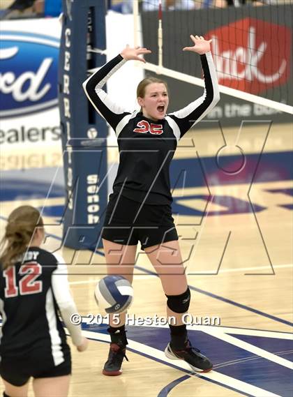 Thumbnail 1 in Upland Christian Academy vs. Santa Clarita Christian (CIF-SS D5AA Final) photogallery.