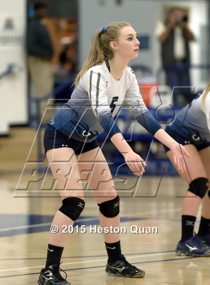 Thumbnail 1 in Upland Christian Academy vs. Santa Clarita Christian (CIF-SS D5AA Final) photogallery.