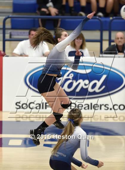Thumbnail 3 in Upland Christian Academy vs. Santa Clarita Christian (CIF-SS D5AA Final) photogallery.