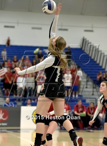 Thumbnail 1 in Upland Christian Academy vs. Santa Clarita Christian (CIF-SS D5AA Final) photogallery.
