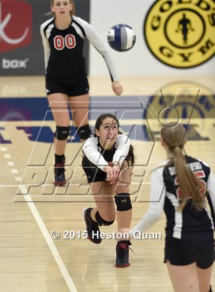 Thumbnail 1 in Upland Christian Academy vs. Santa Clarita Christian (CIF-SS D5AA Final) photogallery.