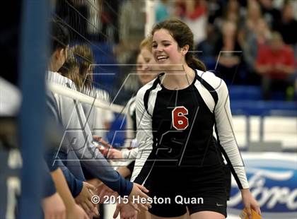 Thumbnail 2 in Upland Christian Academy vs. Santa Clarita Christian (CIF-SS D5AA Final) photogallery.