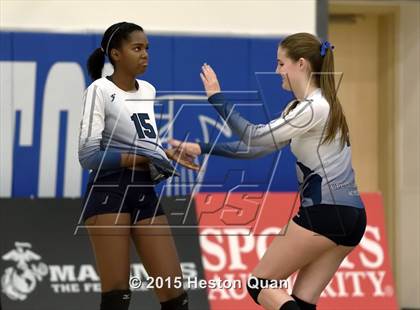 Thumbnail 1 in Upland Christian Academy vs. Santa Clarita Christian (CIF-SS D5AA Final) photogallery.