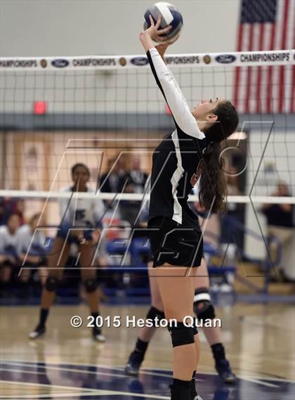 Thumbnail 2 in Upland Christian Academy vs. Santa Clarita Christian (CIF-SS D5AA Final) photogallery.