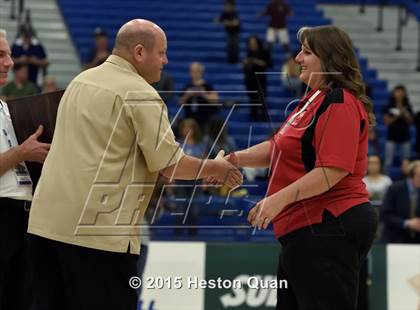 Thumbnail 2 in Upland Christian Academy vs. Santa Clarita Christian (CIF-SS D5AA Final) photogallery.