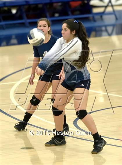 Thumbnail 1 in Upland Christian Academy vs. Santa Clarita Christian (CIF-SS D5AA Final) photogallery.