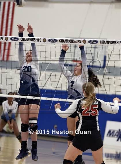 Thumbnail 1 in Upland Christian Academy vs. Santa Clarita Christian (CIF-SS D5AA Final) photogallery.