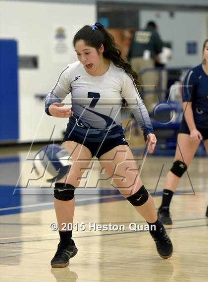 Thumbnail 3 in Upland Christian Academy vs. Santa Clarita Christian (CIF-SS D5AA Final) photogallery.