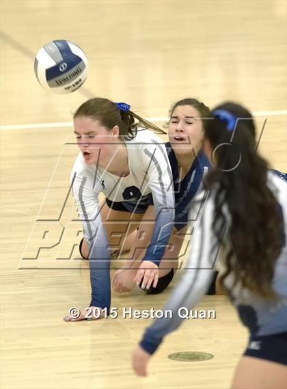 Thumbnail 2 in Upland Christian Academy vs. Santa Clarita Christian (CIF-SS D5AA Final) photogallery.