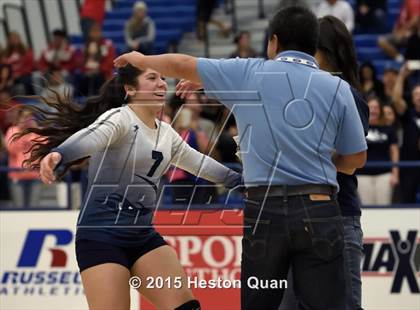 Thumbnail 1 in Upland Christian Academy vs. Santa Clarita Christian (CIF-SS D5AA Final) photogallery.
