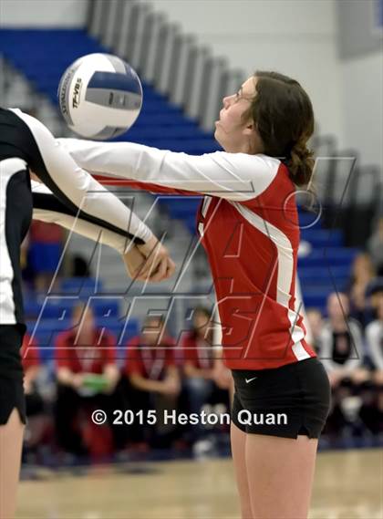 Thumbnail 1 in Upland Christian Academy vs. Santa Clarita Christian (CIF-SS D5AA Final) photogallery.