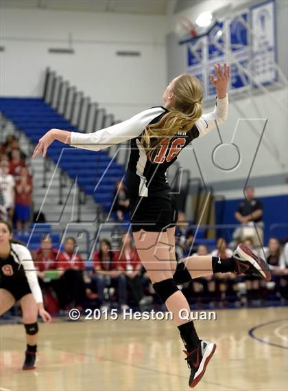 Thumbnail 1 in Upland Christian Academy vs. Santa Clarita Christian (CIF-SS D5AA Final) photogallery.