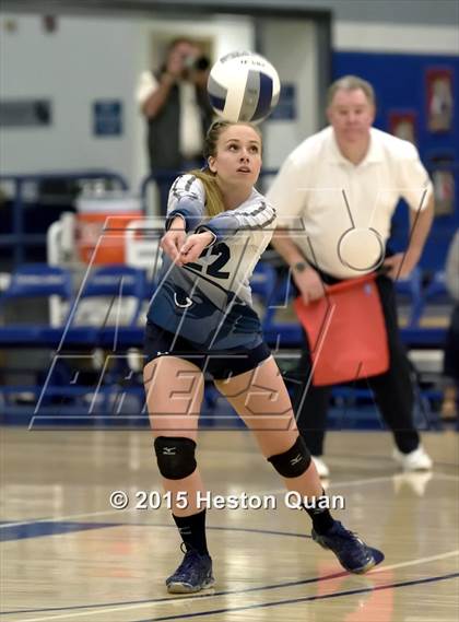 Thumbnail 3 in Upland Christian Academy vs. Santa Clarita Christian (CIF-SS D5AA Final) photogallery.