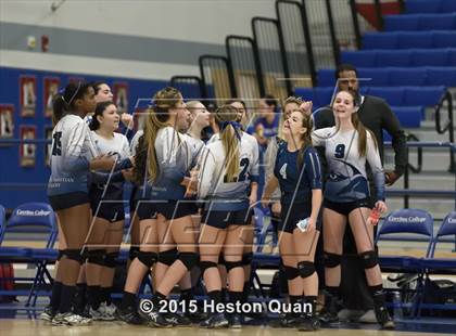 Thumbnail 1 in Upland Christian Academy vs. Santa Clarita Christian (CIF-SS D5AA Final) photogallery.