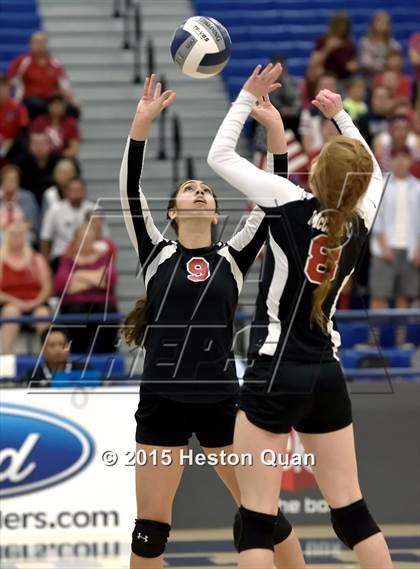 Thumbnail 3 in Upland Christian Academy vs. Santa Clarita Christian (CIF-SS D5AA Final) photogallery.