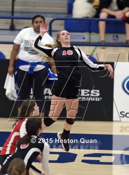 Thumbnail 2 in Upland Christian Academy vs. Santa Clarita Christian (CIF-SS D5AA Final) photogallery.