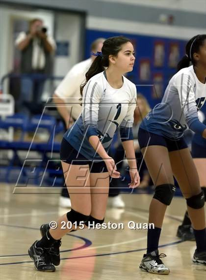 Thumbnail 3 in Upland Christian Academy vs. Santa Clarita Christian (CIF-SS D5AA Final) photogallery.
