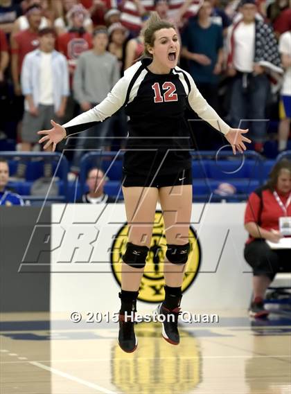 Thumbnail 3 in Upland Christian Academy vs. Santa Clarita Christian (CIF-SS D5AA Final) photogallery.