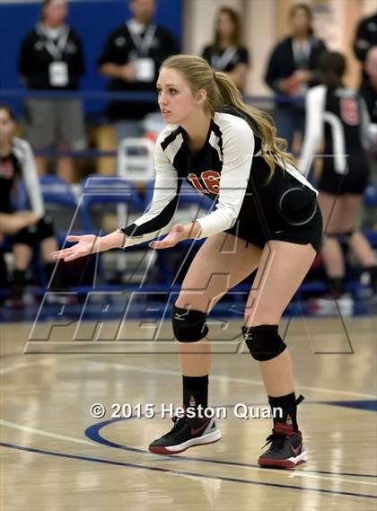 Thumbnail 2 in Upland Christian Academy vs. Santa Clarita Christian (CIF-SS D5AA Final) photogallery.