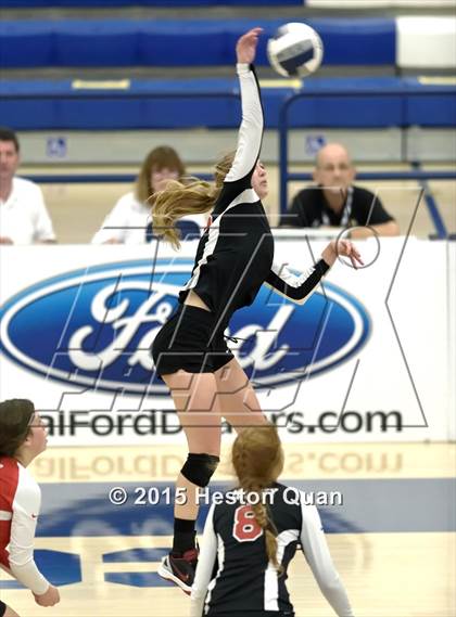 Thumbnail 3 in Upland Christian Academy vs. Santa Clarita Christian (CIF-SS D5AA Final) photogallery.