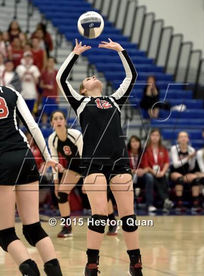 Thumbnail 1 in Upland Christian Academy vs. Santa Clarita Christian (CIF-SS D5AA Final) photogallery.