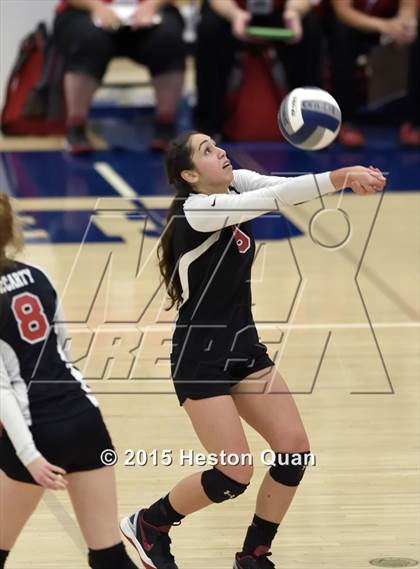 Thumbnail 3 in Upland Christian Academy vs. Santa Clarita Christian (CIF-SS D5AA Final) photogallery.