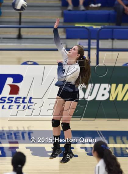 Thumbnail 1 in Upland Christian Academy vs. Santa Clarita Christian (CIF-SS D5AA Final) photogallery.