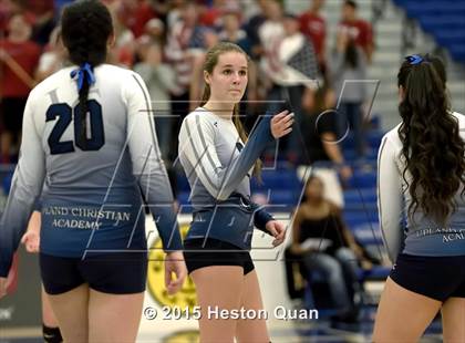 Thumbnail 3 in Upland Christian Academy vs. Santa Clarita Christian (CIF-SS D5AA Final) photogallery.