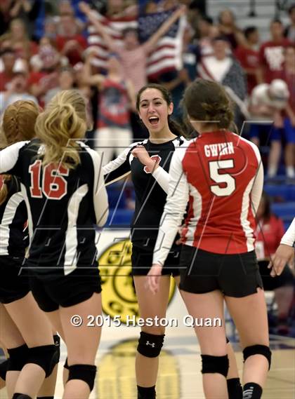 Thumbnail 3 in Upland Christian Academy vs. Santa Clarita Christian (CIF-SS D5AA Final) photogallery.