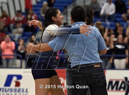 Thumbnail 2 in Upland Christian Academy vs. Santa Clarita Christian (CIF-SS D5AA Final) photogallery.