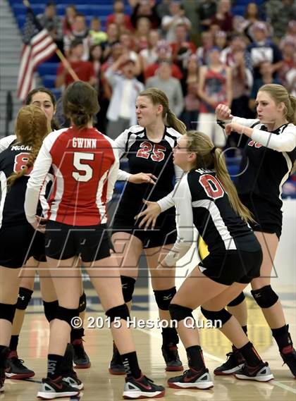 Thumbnail 3 in Upland Christian Academy vs. Santa Clarita Christian (CIF-SS D5AA Final) photogallery.