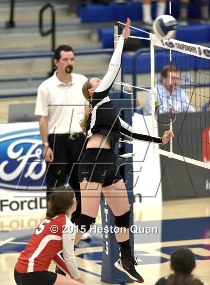Thumbnail 2 in Upland Christian Academy vs. Santa Clarita Christian (CIF-SS D5AA Final) photogallery.