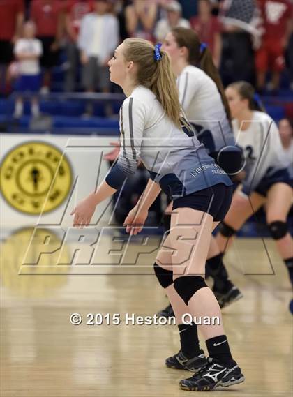 Thumbnail 1 in Upland Christian Academy vs. Santa Clarita Christian (CIF-SS D5AA Final) photogallery.