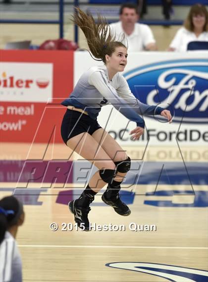 Thumbnail 1 in Upland Christian Academy vs. Santa Clarita Christian (CIF-SS D5AA Final) photogallery.
