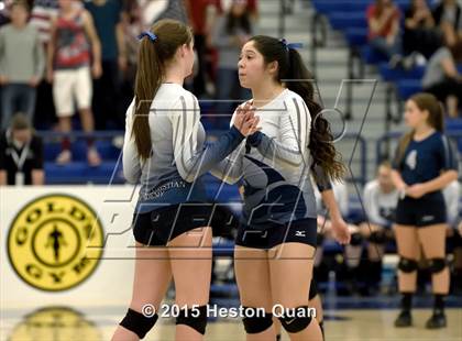 Thumbnail 2 in Upland Christian Academy vs. Santa Clarita Christian (CIF-SS D5AA Final) photogallery.