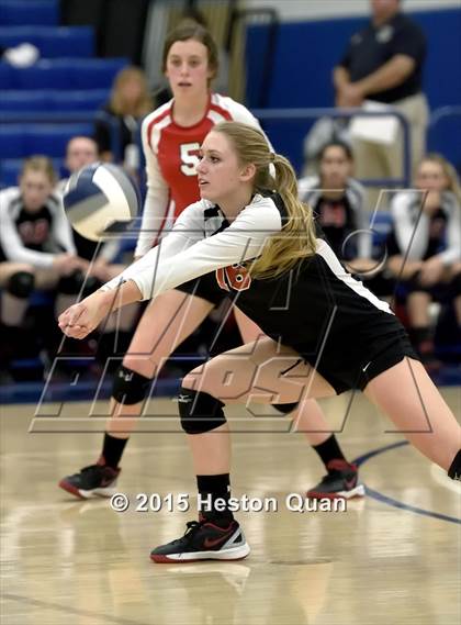 Thumbnail 1 in Upland Christian Academy vs. Santa Clarita Christian (CIF-SS D5AA Final) photogallery.