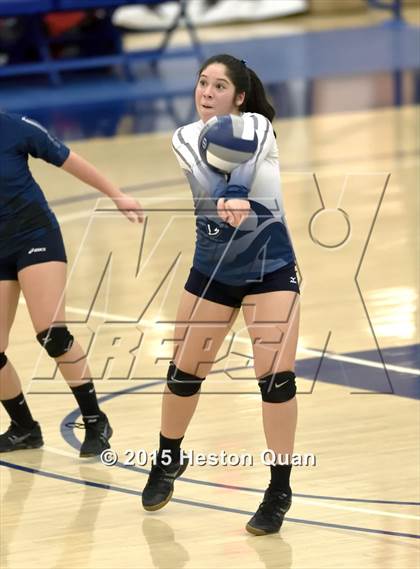 Thumbnail 1 in Upland Christian Academy vs. Santa Clarita Christian (CIF-SS D5AA Final) photogallery.