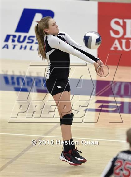 Thumbnail 3 in Upland Christian Academy vs. Santa Clarita Christian (CIF-SS D5AA Final) photogallery.