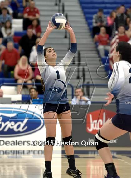 Thumbnail 1 in Upland Christian Academy vs. Santa Clarita Christian (CIF-SS D5AA Final) photogallery.