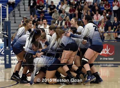 Thumbnail 1 in Upland Christian Academy vs. Santa Clarita Christian (CIF-SS D5AA Final) photogallery.