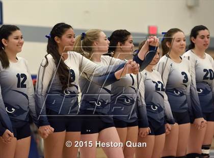 Thumbnail 1 in Upland Christian Academy vs. Santa Clarita Christian (CIF-SS D5AA Final) photogallery.