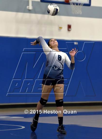 Thumbnail 2 in Upland Christian Academy vs. Santa Clarita Christian (CIF-SS D5AA Final) photogallery.